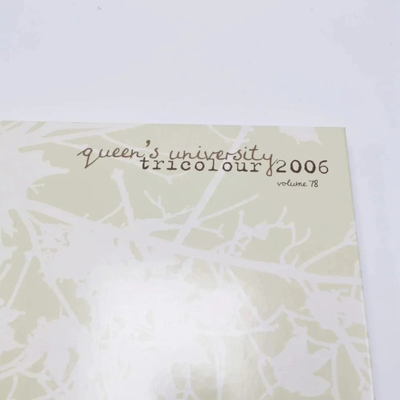 Queens University  Yearbook Tricolour 2006 Kingston Ontario Book HC - Picture 4 of 11